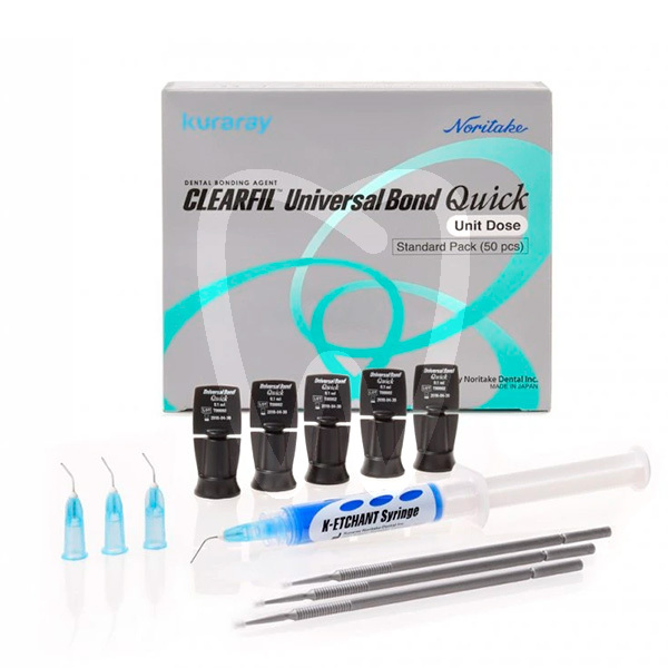 Universal bond quick 2 monodosis standard kit reconstrucción kuraray