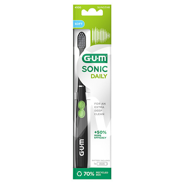 Gum sonic daily cepillo a pilas prevención y diagnóstico gum