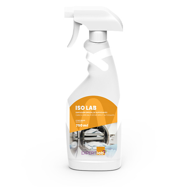 Iso lab desinfectante autoclaves 750ml esterilización y desinfección expertlab