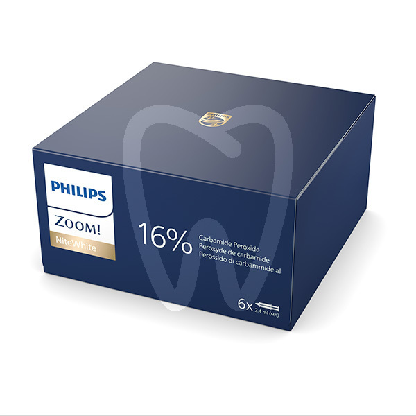 Zoom nitewhite 16% p.carbamida prevención y diagnóstico philips