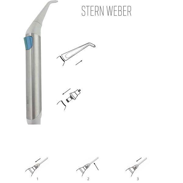Adaptador riskcontrol cas inox profilaxis acteon