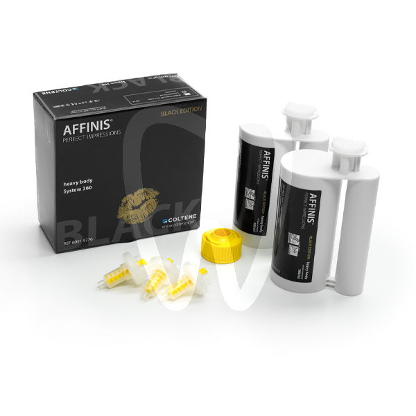Affinis hb black edition 2 x 380ml impresión y prótesis coltene-whaledent