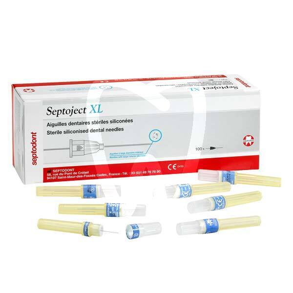 Agujas septoject xl agujas y biomateriales septodont