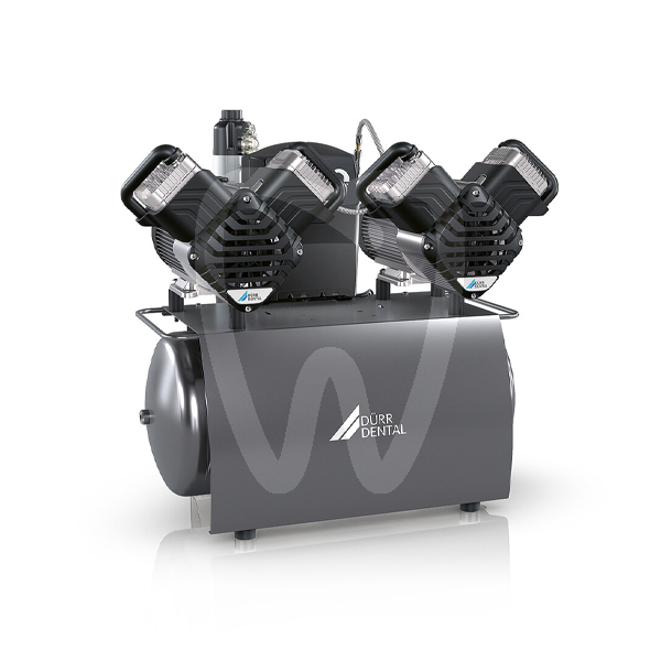 Aire comprimido duo tandem 230v 2 agregado sala de máquinas dürr