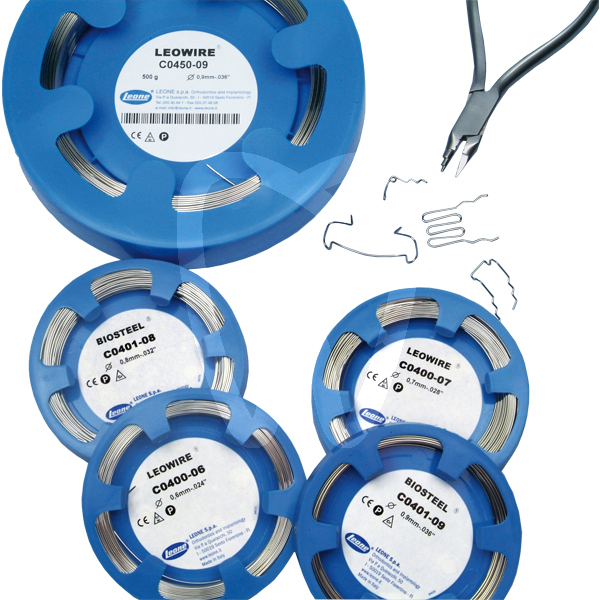 Alambre redondo biosteel diametro 0,7mm 25m arcos y alambres leone