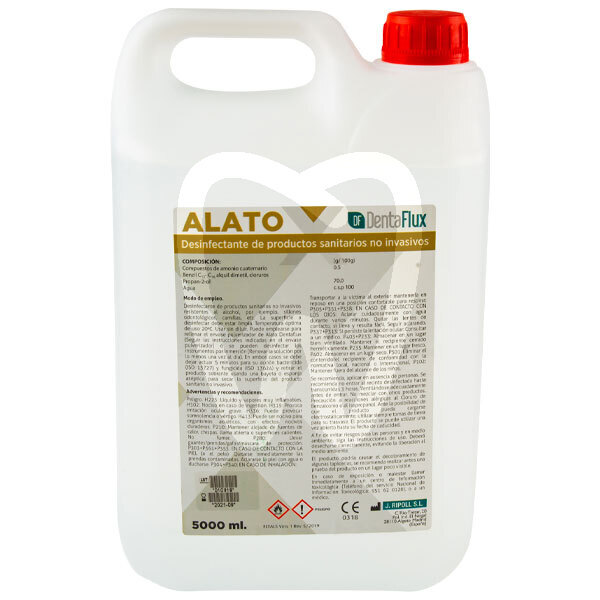 Alato desinfeccion superficies 5l. prevención y diagnóstico dentaflux