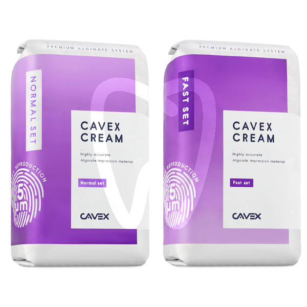 Alginato cavex cream impresión y prótesis cavex
