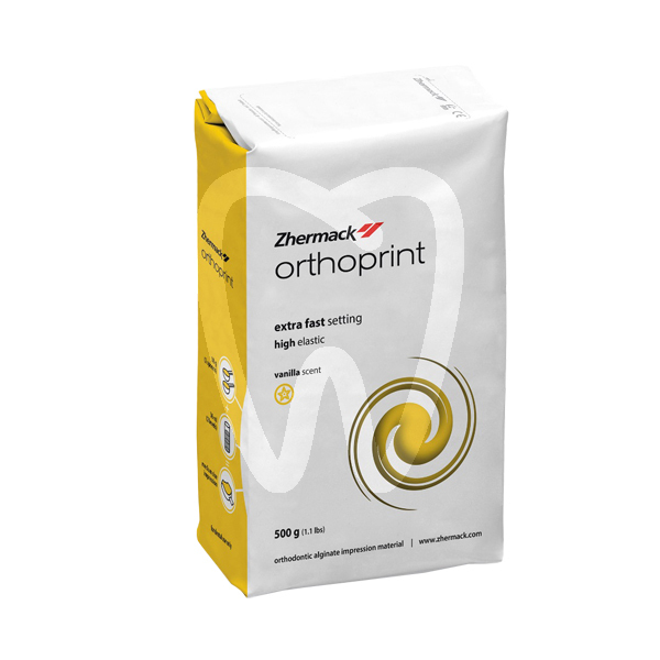 Alginato orthoprint impresión y prótesis zhermack