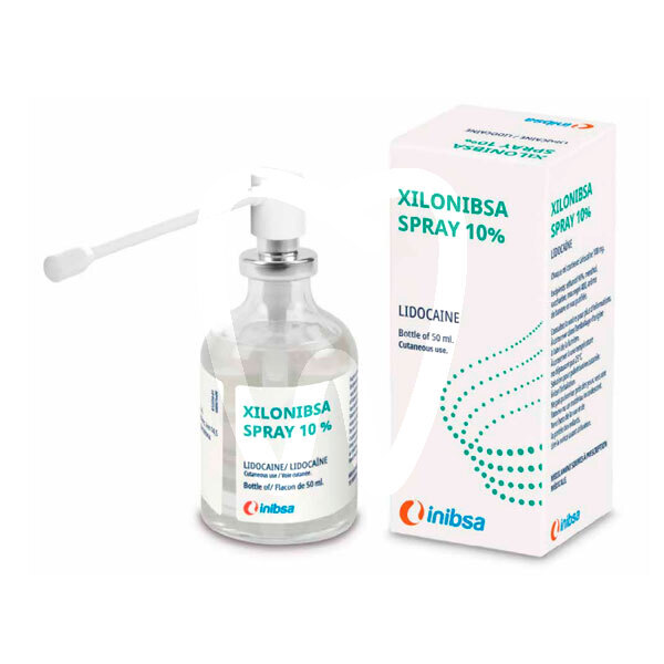 Anestesia xilonibsa spray (lidocaina) anestesia inibsa