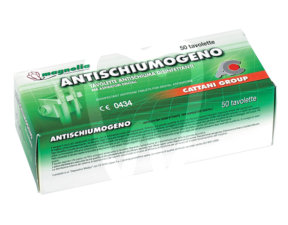 Antiespumogeno-desinfectante prevención y diagnóstico cattani