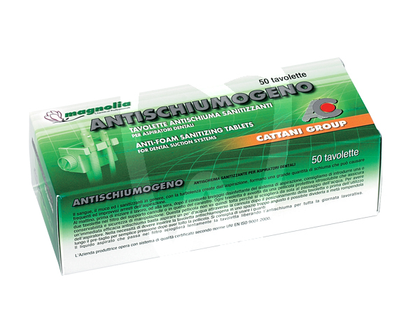 Antiespumogeno-sanitizante prevención y diagnóstico cattani