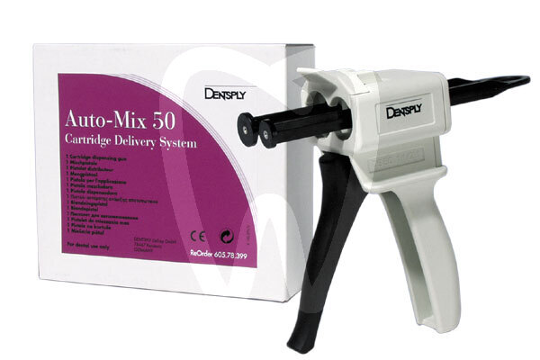 Aquasil pistola de mezcla automix - 1:1 impresión y prótesis dentsply