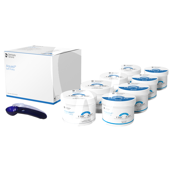 Aquasil putty soft eco impresión y prótesis dentsply