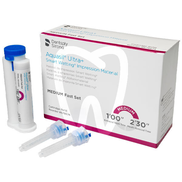 Aquasil ultra+ mono-phase impresión y prótesis dentsply