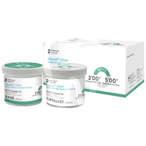 Aquasil ultra+ putty impresión y prótesis dentsply