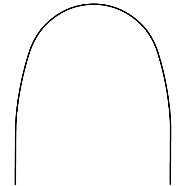 Arcos preformados niti flexarch rectangular arcos y alambres flexarch