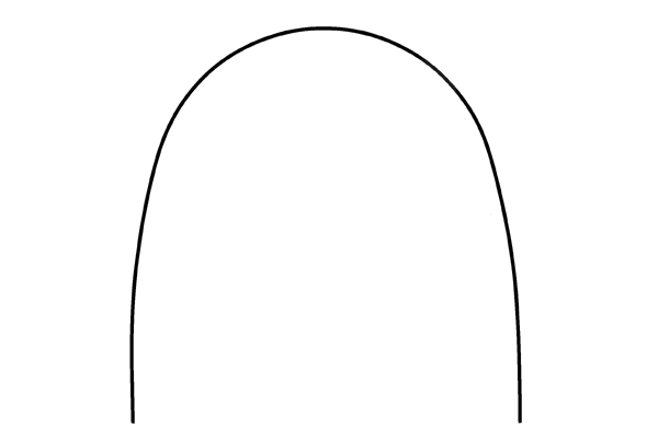 Arcos preformados niti flexarch redondo arcos y alambres flexarch