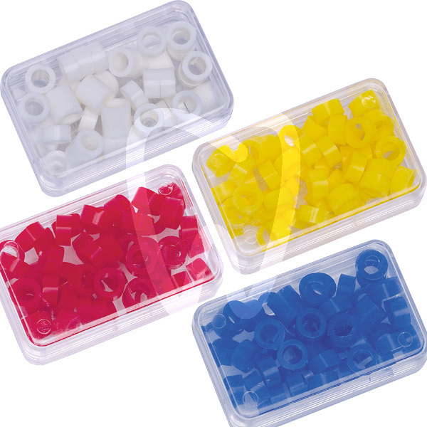 Aros silicona color impresión y prótesis directa