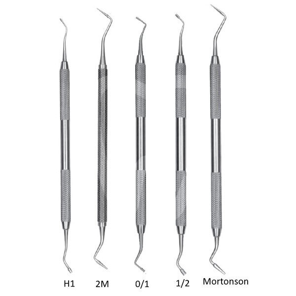 Atacadores para compactar amalgama instrumental hu-friedy