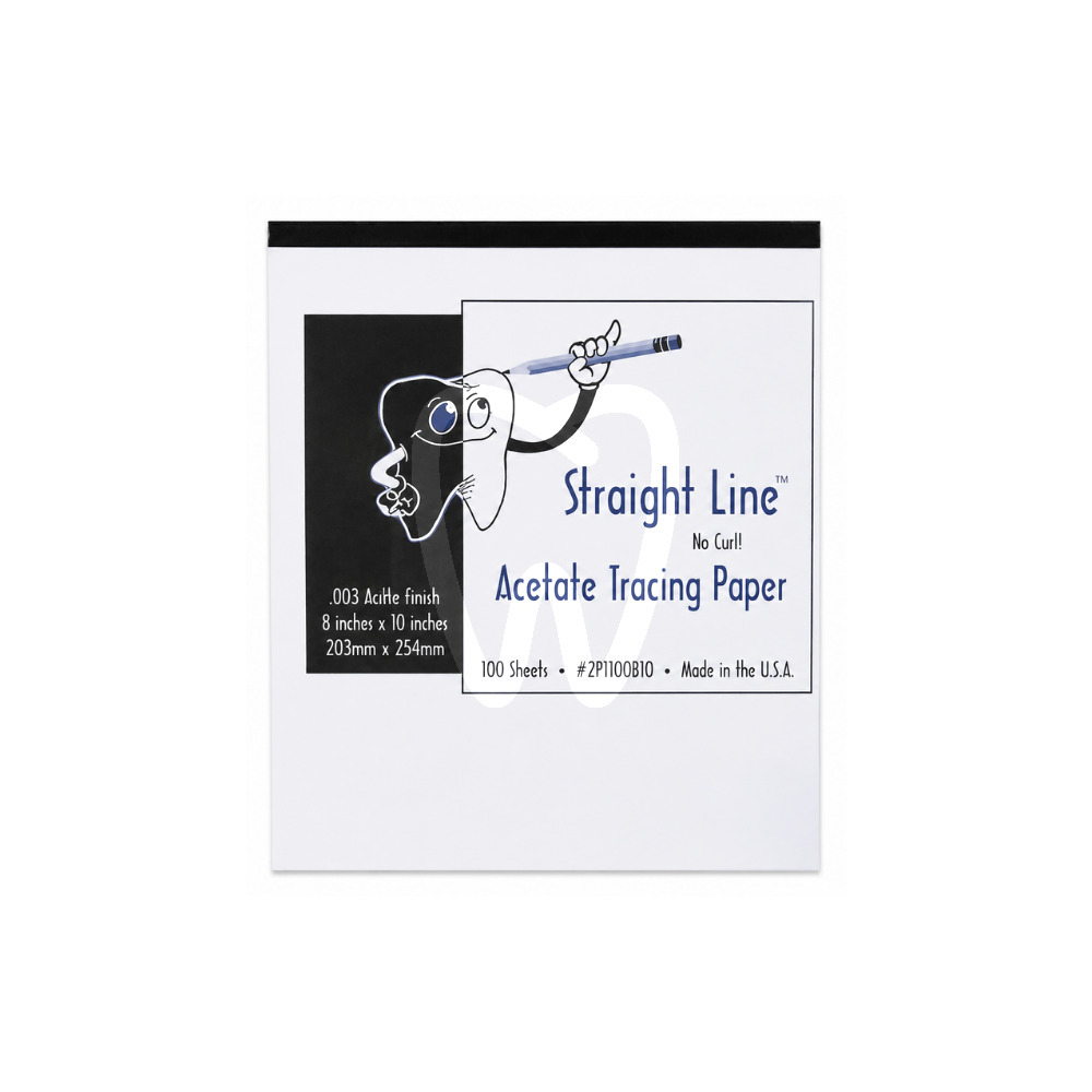 Atp100810g papel acetato/vegetal cefalometría g&h orthodontics