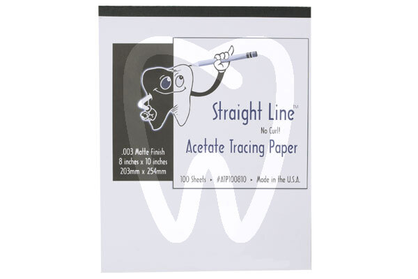 Atp100810g papel acetato/vegetal cefalometría g&h orthodontics