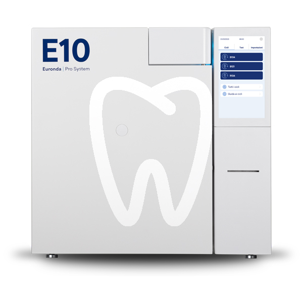 Autoclave e10 24l esterilización y desinfección euronda