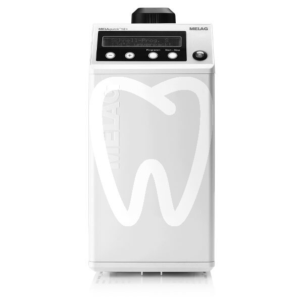 Autoclave mini de ciclo rápido melaquick 12+p esterilización y desinfección melag