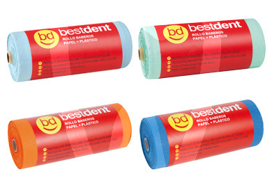 Baberos plastico-papel bestdent desechables bestdent