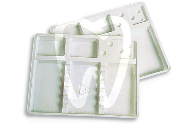 Bandejas desechables mini desechables sin marca