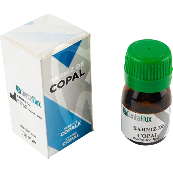 Barniz de copal prevención y diagnóstico dentaflux