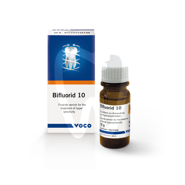 Bifluorid 10 + disolvente prevención y diagnóstico voco