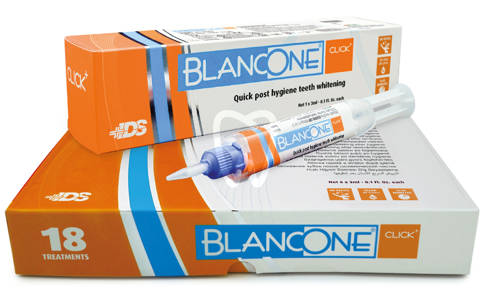 Blancone click+ 17% pc single kit 1 paciente prevención y diagnóstico ids