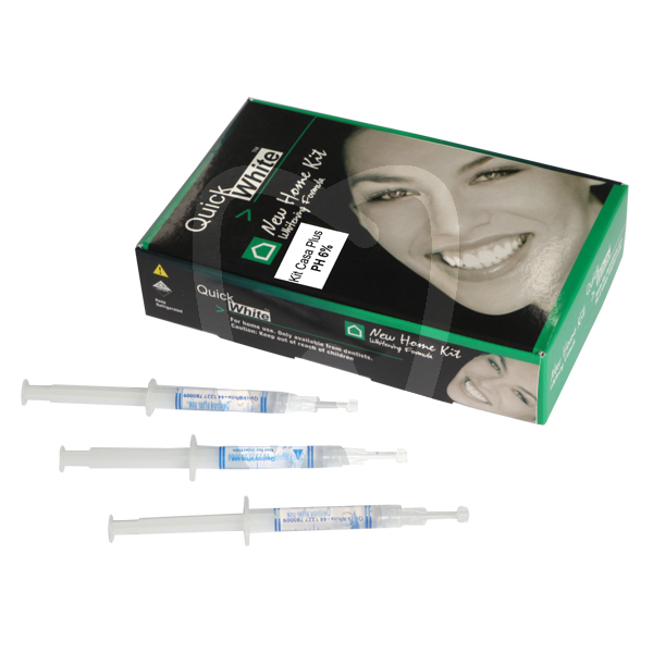 Blanqueamiento quick white home 6% ph prevención y diagnóstico quick white