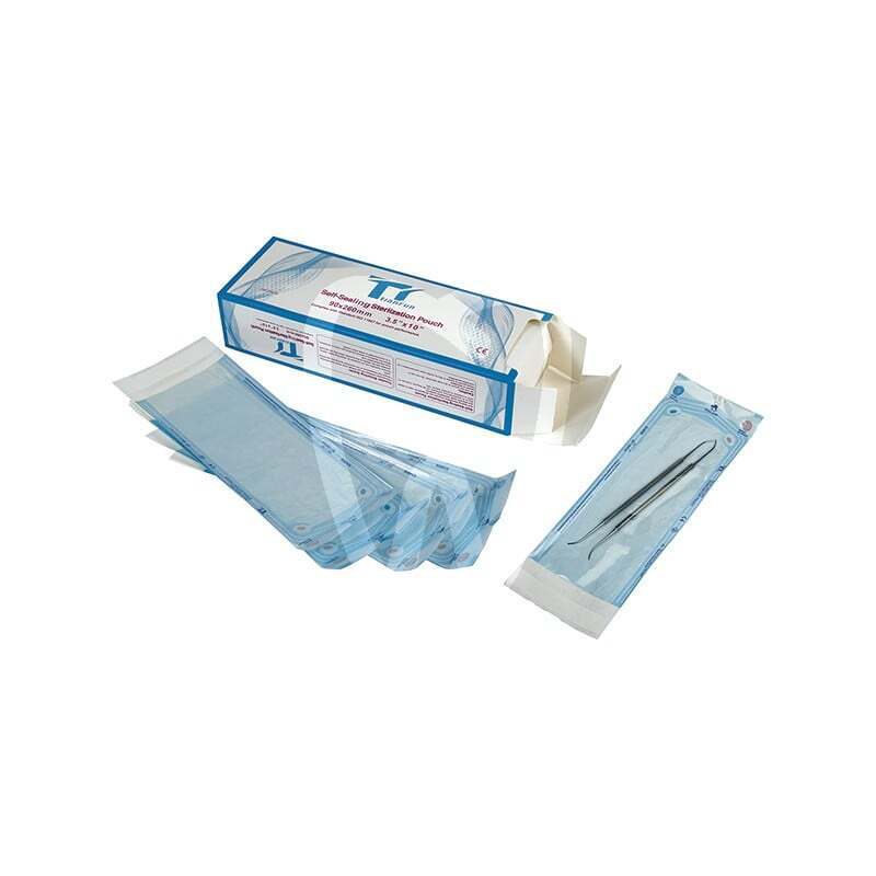 Bolsas esterilizar autoadhesivas 9x26cm prevención y diagnóstico mestra