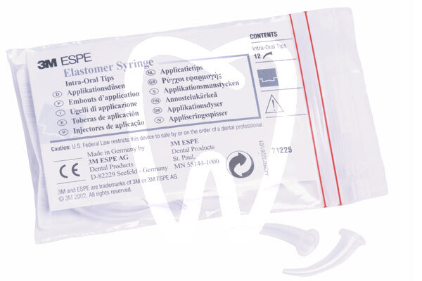 Boquillas para jeringa espe  de elastómeros impresión y prótesis solventum (3m)