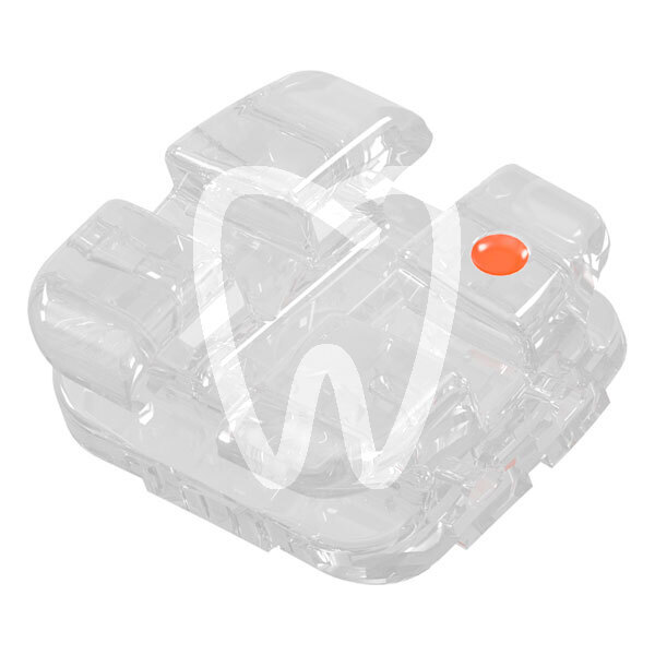 Brackets vapor/ agility ceramic caso brackets g&h orthodontics