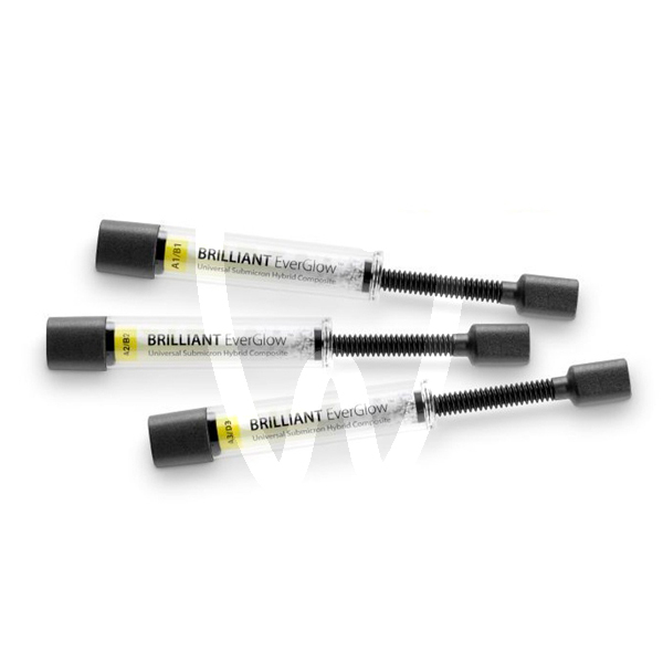 Brilliant everglow jeringa 3 x 3g (3u.) reconstrucción coltene-whaledent