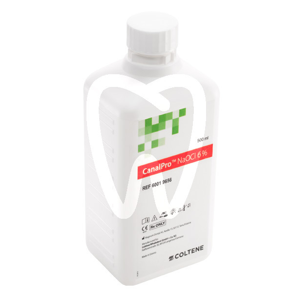 Canalpro naoci 3% 500ml coltene endodoncia micro-mega