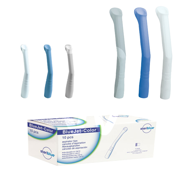 Cánulas blue jet desechables steriblue