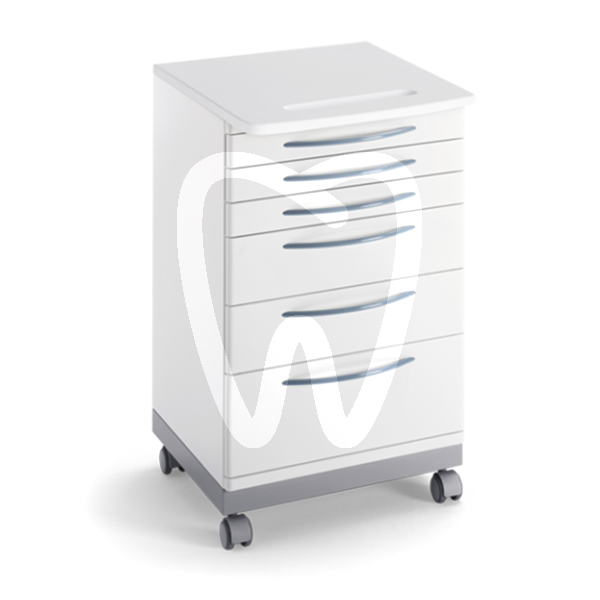 Carrito movil con ruedas 6 cajones mobiliario zilfor