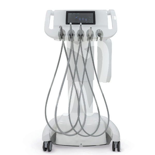 Carro dental kyri con pantalla y pedal rotatorio tecno-gaz