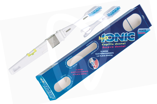 Cepillos hygionic + 2 cabezales prevención y diagnóstico foradent