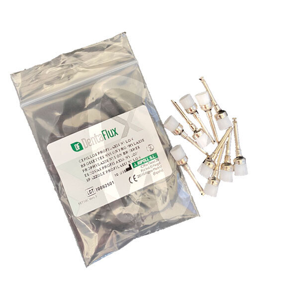 Cepillos limpieza 10u. prevención y diagnóstico dentaflux