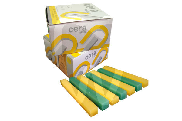 Cera articular amarilla en barras reus impresión y prótesis reus