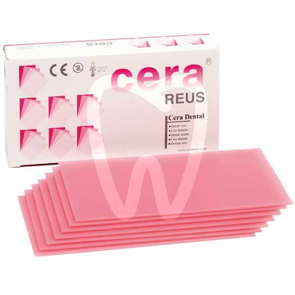 Cera articular rosa dura planchas impresión y prótesis reus
