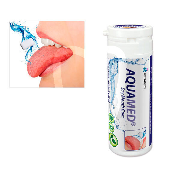 Chicles aquamed dry mouth gum prevención y diagnóstico hager & werken