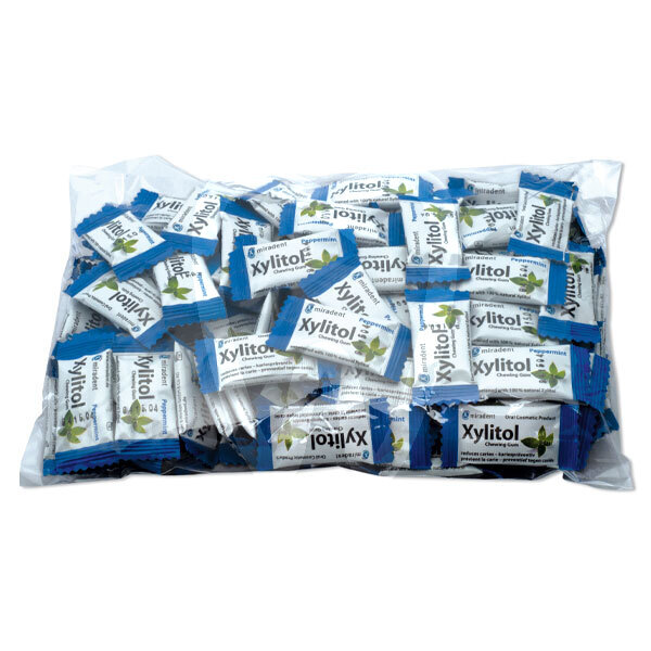 Chicles xilitol para niños manzana y fresa prevención y diagnóstico hager & werken