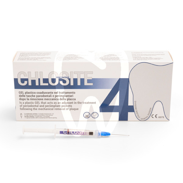 Chlo-site 4 jeringas multidosis endodoncia ghimas