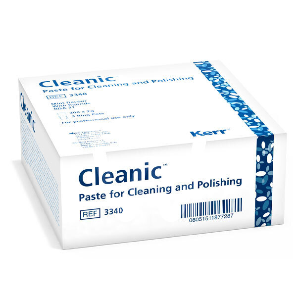 Cleanic pasta de profilaxis monodosis prevención y diagnóstico kerr