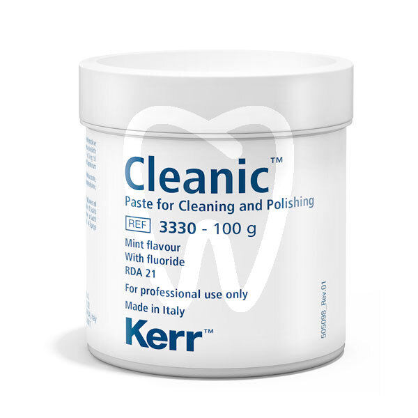 Cleanic pasta de profilaxis tarro 100gr prevención y diagnóstico kerr
